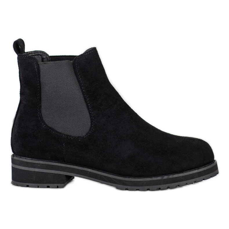 Marquiz Comfortable black Chelsea boots