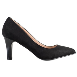 Goodin Suede Pumps black