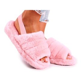 SEA Women's Slippers on the Fur Platform Pink Rosie SEA Women's Slippers on the Fur Platform Pink Rosie