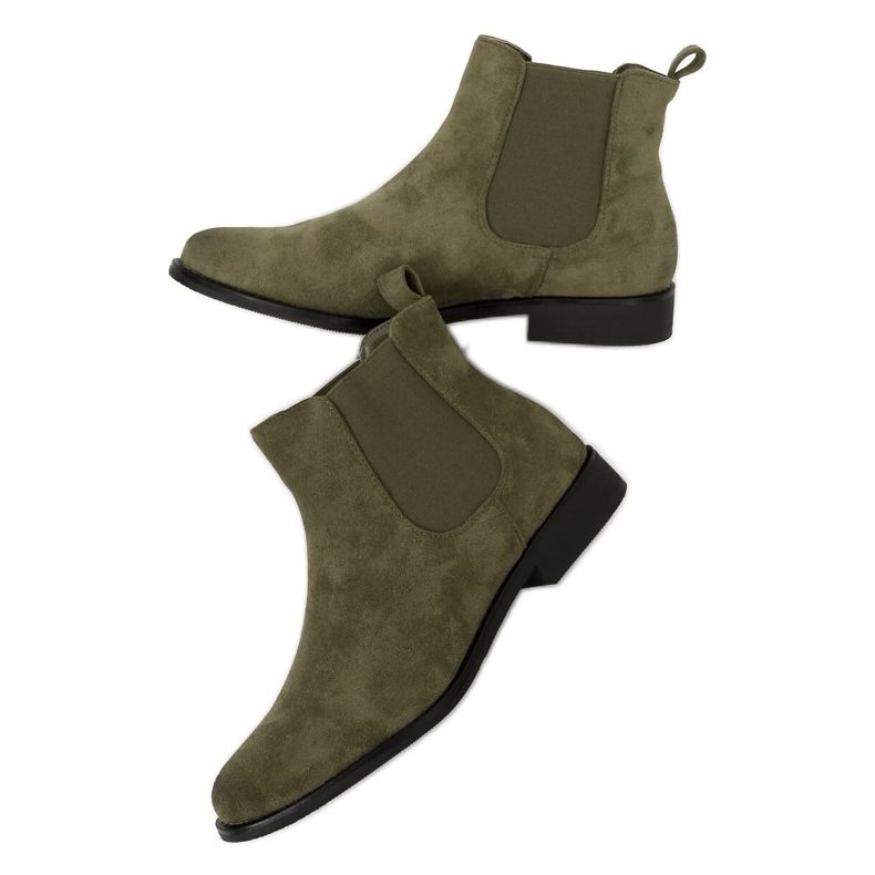 Green Chelsea boots for women 8310 Green Green Chelsea boots for women 8310 Green