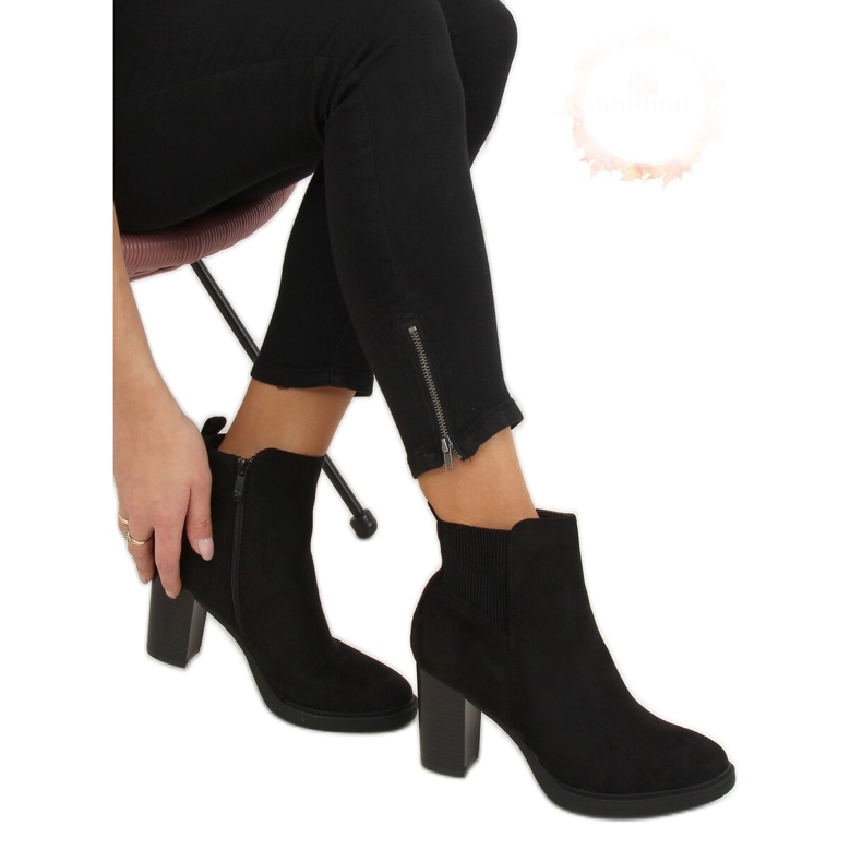 Black 1155 Black high heels