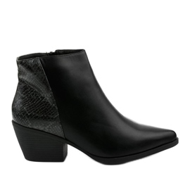 Black Prerent cowboy boots from women grey Black Prerent cowboy boots from women grey