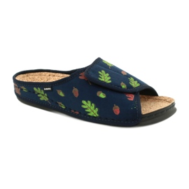 Inblu women's shoes 155D115 navy green