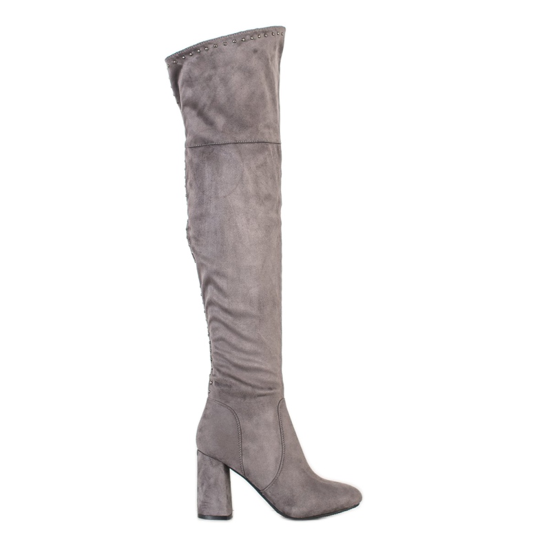 Balada Elegant Over The Knee Boots beige