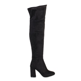 Balada Elegant Over The Knee Boots black