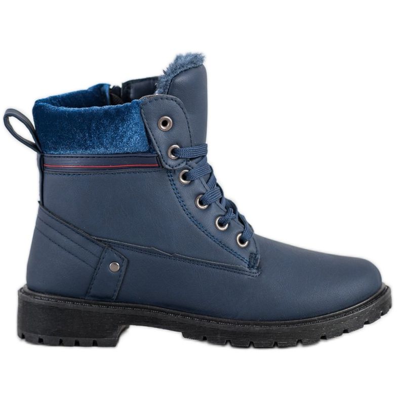 Sport Stylish Navy Blue Trappers