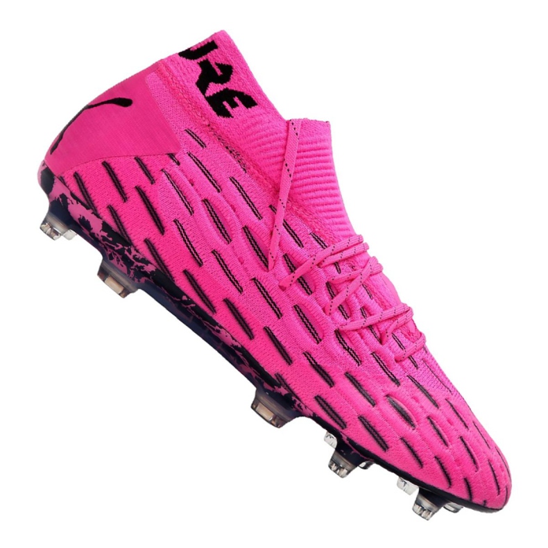 Puma Future 6.1 Netfit Fg / Ag M 106179-03 football boots pink, black pink