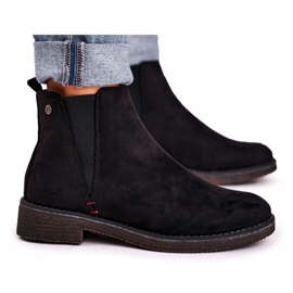 Classic Women's Jodhpur Boots Suede Black Heather