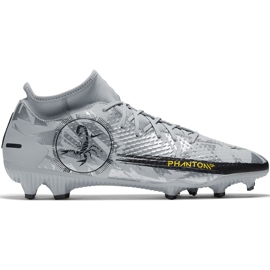 Nike Phantom Gt Scorpion Academy Dynamic Fit FG / MG DA2266 001 soccer shoes silver / gray silver