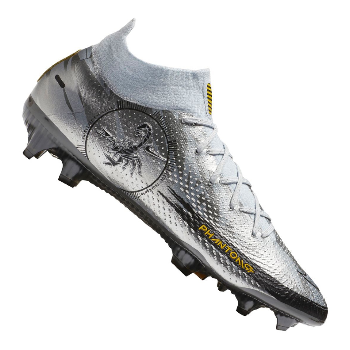 Silver clearance football cleats