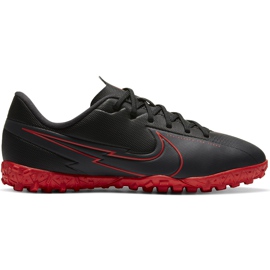 Nike Mercurial Vapor 13 Academy Tf Junior AT8145 060 soccer shoe black, red black