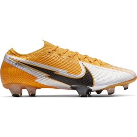 Nike Mercurial Vapor 13 Elite Fg AQ4176 801 soccer shoe yellow, black, white yellow Nike Mercurial Vapor 13 Elite Fg AQ4176 801 soccer shoe yellow, black, white yellow