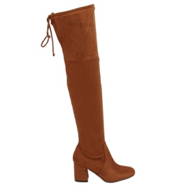 Over-the-knee boots camel 2C1X1809-27 Camel brown yellow
