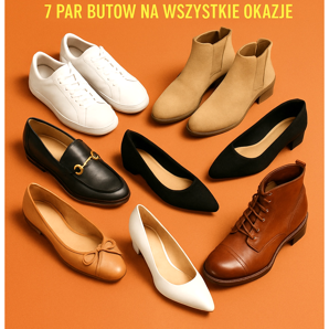 Capsuline shoe wardrobe - 7 pairs of shoes for all life occasions