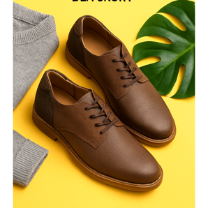 Vegan men's shoes - ethical alternatives to leather