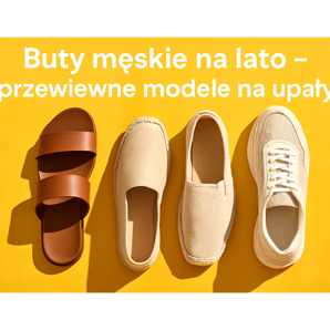 Men's shoes for summer - airy models for hot weather