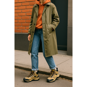 Gorpcore style – how to wear trekking shoes in the city?
