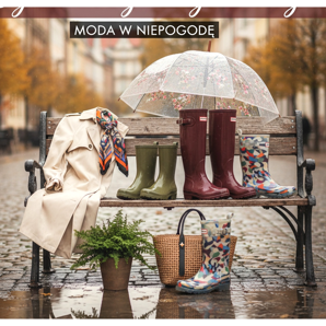 Stylish Wellington boots and rain boots – how to look fashionable in bad weather?
