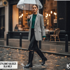 Women's fashion wellies - stylish footwear for rainy days