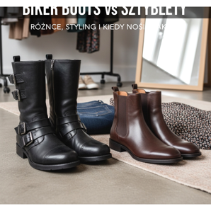 Biker boots vs Chelsea boots – differences, styling and when to wear which ones