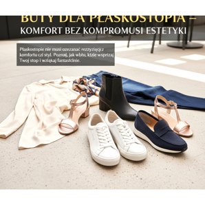 Shoes for flat feet - comfort without compromising aesthetics