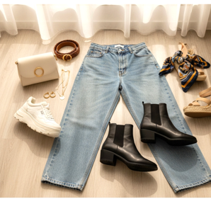 Mom jeans shoes – how to create a fashionable style?