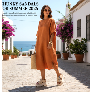 Chunky sandals for summer 2026 - chunky sandals that conquer the seasons
