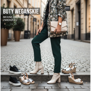 Vegan shoes - fashionable footwear without animal leather