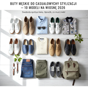 Men's shoes for casual styling - 10 models for spring 2026