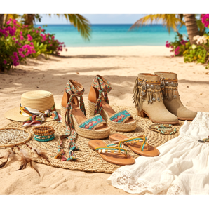 Boho styling shoes - freedom and naturalness for spring and summer 2026