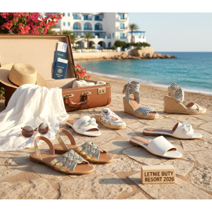 Summer shoes in resort wear style - from the hotel to the beach 2026
