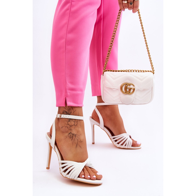 Women's High Heel Sandals White My Darling 1
