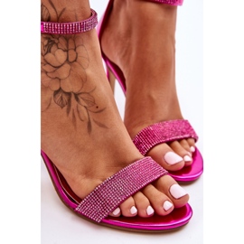 Women's High Heel Sandals With Fuchsia Perfecto pink 2