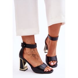 PS1 Elegant High Heel Sandals Black Sorel 1