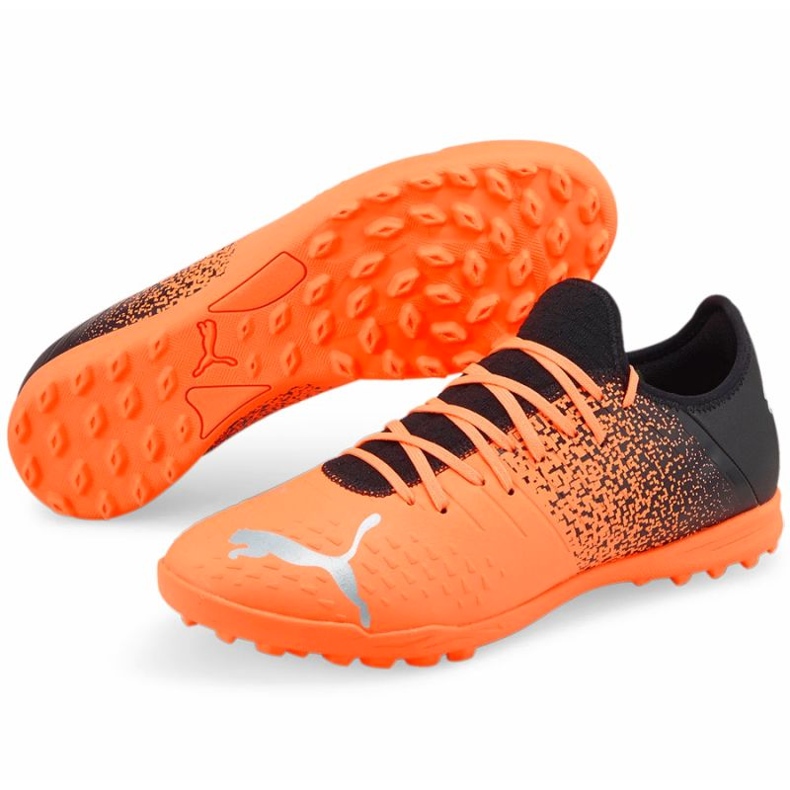 Football boots Puma Future Z 4.3 Tt M 106770 01 oranges and reds 4