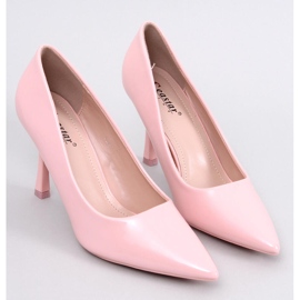 Women's Ladd Pink lacquered high heels 1