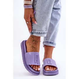 Women's Slippers Big Star JJ274A304 Violet purple 1