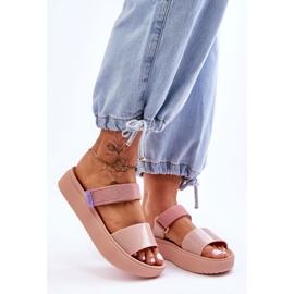 ZAXY Vegan Velcro Slippers HH285284 Nude pink 2