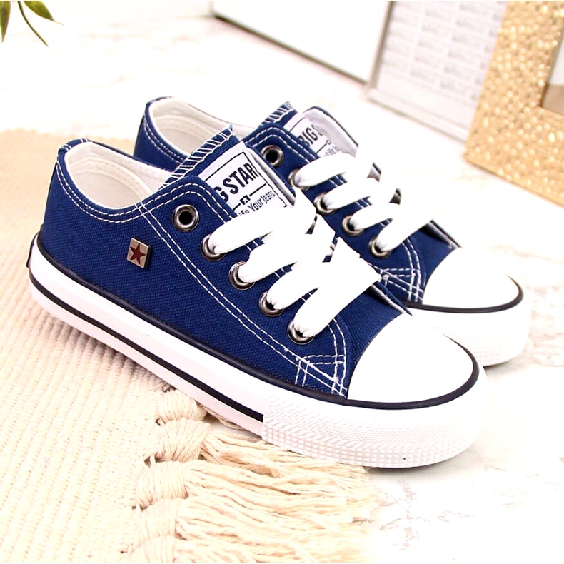 Children's Sneakers Big Star Navy Blue FF374202 3 Children's Sneakers Big Star Navy Blue FF374202 3