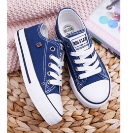 Children's Sneakers Big Star Navy Blue FF374202 1 Children's Sneakers Big Star Navy Blue FF374202 1