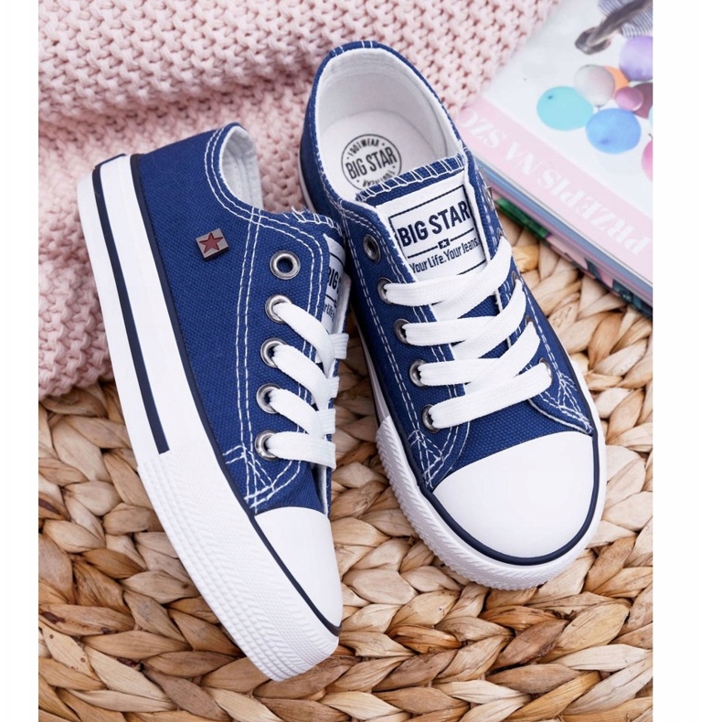 Children's Sneakers Big Star Navy Blue FF374202 1 Children's Sneakers Big Star Navy Blue FF374202 1