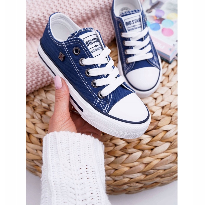Children's Sneakers Big Star Navy Blue FF374202 2 Children's Sneakers Big Star Navy Blue FF374202 2