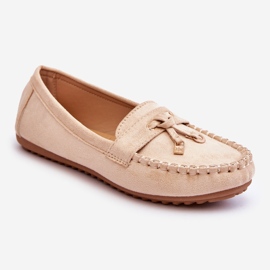 PS1 Classic Suede Loafers Beige Good Time 1