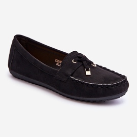 PS1 Classic Black Suede Loafers Good Time 1