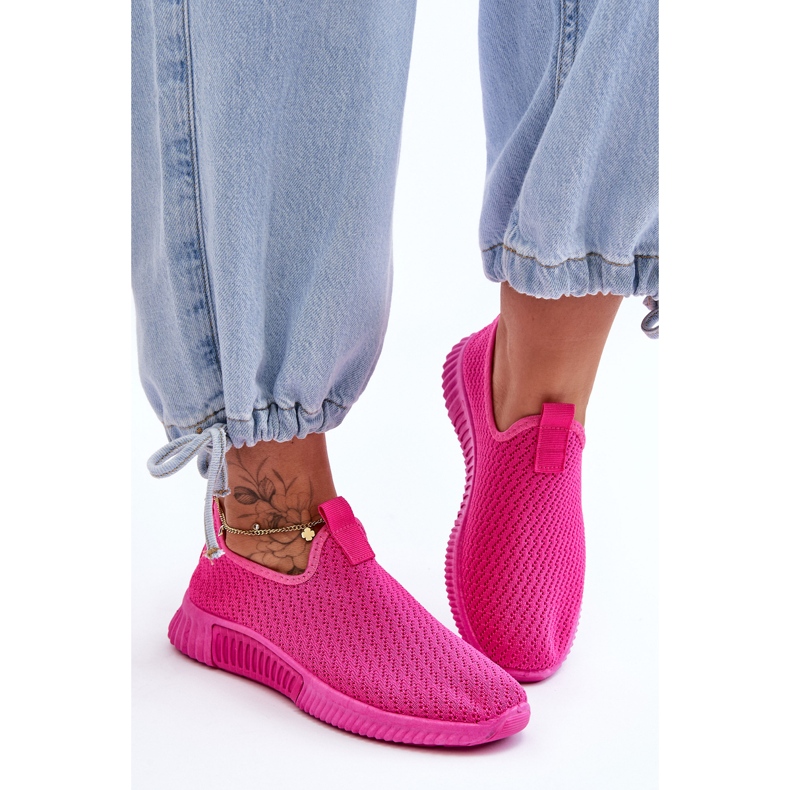 PM1 Classic Slip-On Trainers Fuchsia Frankie pink 2