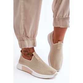 PM1 Classic Slip-on Sneakers Beige Frankie 1