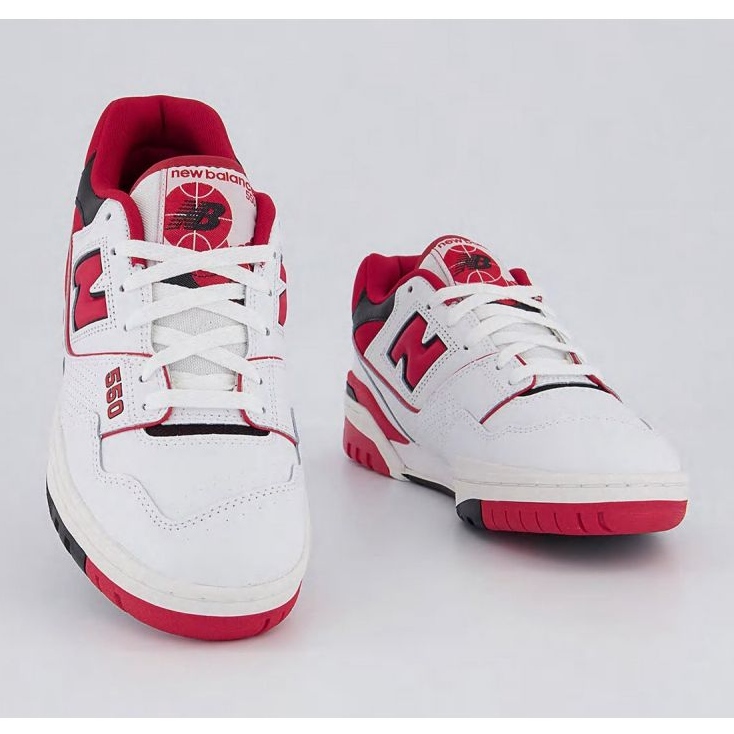 New Balance 550 White Red Black