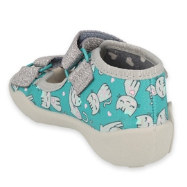Befado children's shoes 342P041 green 2 Befado children's shoes 342P041 green 2