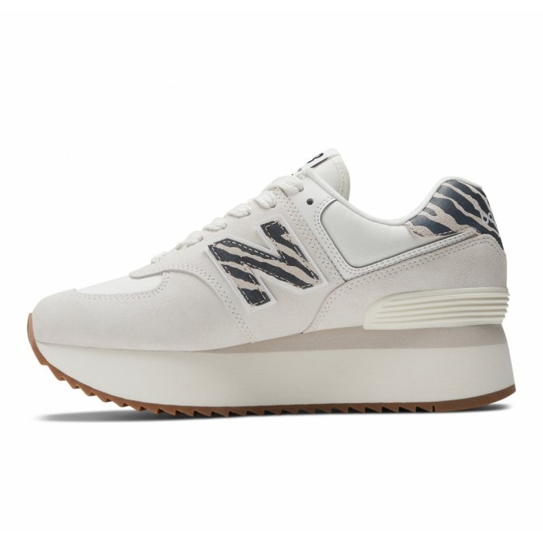 New Balance 574+ W NBWL574ZDD shoes white 1