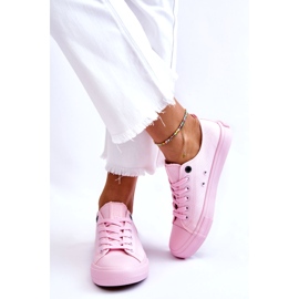 Women's Classic Low Sneakers Big Star LL274022 Light Pink 3 Women's Classic Low Sneakers Big Star LL274022 Light Pink 3